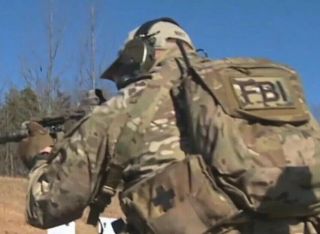 Rare FBI Hostage Rescue Team Plate Carrier Multicam Patch Set SWAT Police 3