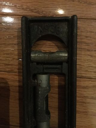 Vintage Stanley No.  36 Carpenter Machinist Cast Iron 6 