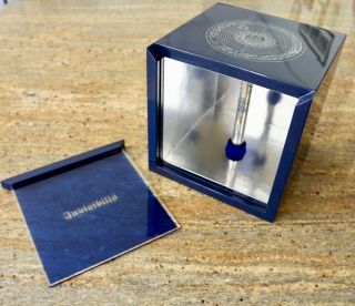 Omas Invisibilis Limited Edition Silver Fountain Pen With Display Box