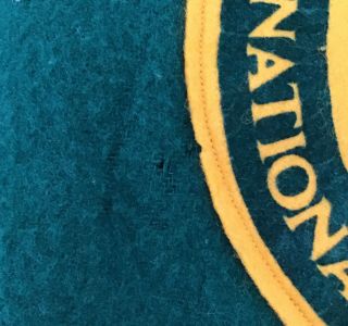 Vintage Pendleton NFL Green Bay Packers Robe in a Bag Wool Stadium Blanket 6