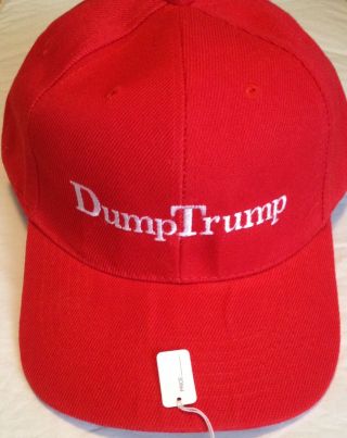 Dump Trump 2017 Hat Cap Embroidered Anti Trump Impeach President Donald Trump