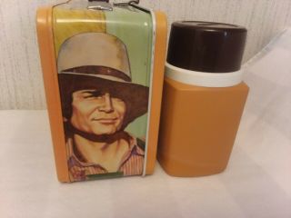 VINTAGE 1978 Nr.  LITTLE HOUSE ON THE PRAIRIE METAL LUNCHBOX & THERMOS 4