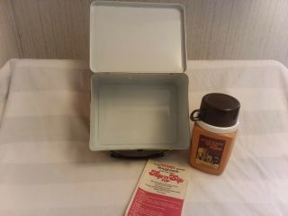 VINTAGE 1978 Nr.  LITTLE HOUSE ON THE PRAIRIE METAL LUNCHBOX & THERMOS 7