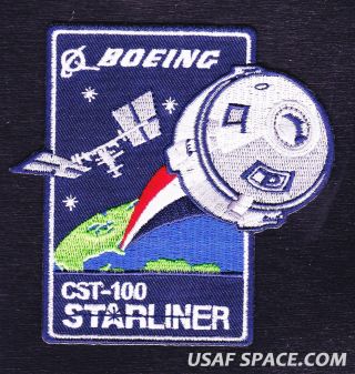 Boeing Cst - 100 Starliner - Nasa Crew Capsule Spacecraft Program - Patch