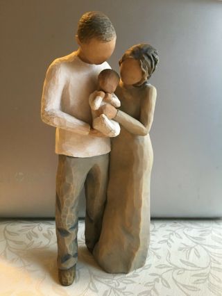 Willow Tree By Susan Lordi Baby " We Are Three " 9 " Statue