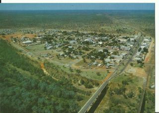Australia Postcard - Aerial View Of Town Centre,  Katherine,  Northern Territory
