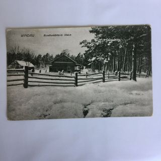 Windau Bushwachterel Kasin J.  R.  Zimmermann Windau Unposted Postcard