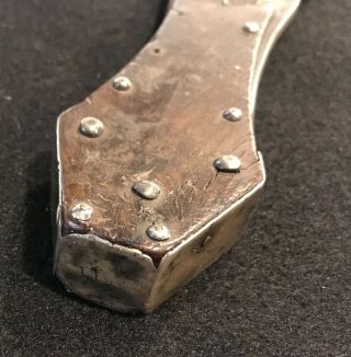 Antique Civil War Era Silver Mounted Dagger 9