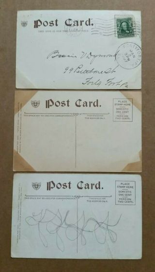 Black Americana Postcards (3),  1900 ' s 2