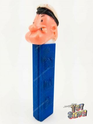 Vintage Pez Popeye " A " Dispenser No Feet Pink Face - 2.  620.  061 Austria Stem