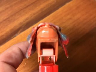 Vintage Pez Dispenser,  Indian With Marble Headress,  No Feet 10
