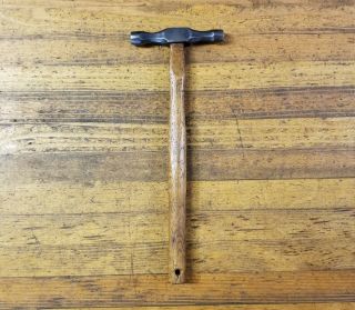 Rare Antique Hammer • Vintage Blacksmith Tinsmith Woodworking Anvil Forge ☆usa