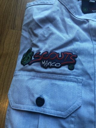 MEXICAN UNIFORM 24th 2019 World Scout Jamboree Mexico Contingent Uniform Shirt 4