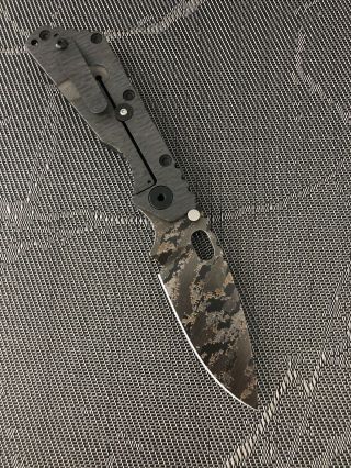 Strider Knives - SMF - DIGI - Black G10 2