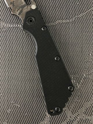 Strider Knives - SMF - DIGI - Black G10 5