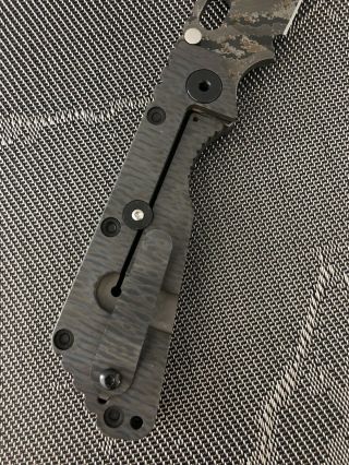 Strider Knives - SMF - DIGI - Black G10 6