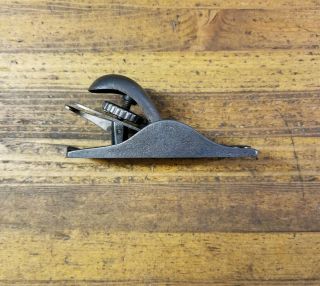 Rare Vintage Union Miniature Block Plane • Antique Woodworking Cast Tools ☆usa