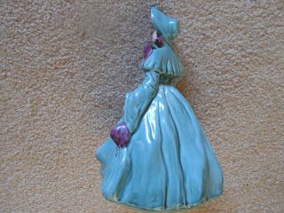 Florence Ceramics Figurine SCARLETT Vintage Victorian Lady Collectible Figurine 2