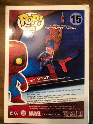 Funko Pop - Marvel 03 Spiderman Chase - Gemini Collectibles Exclusive Pop Stack 4
