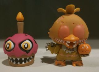 Jac O Chica And Nightmare Cupcake Funko Fnaf Mystery Minis