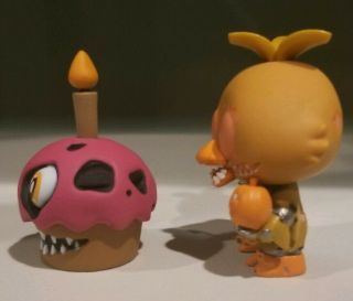 Jac O Chica and Nightmare Cupcake Funko FNAF Mystery Minis 2