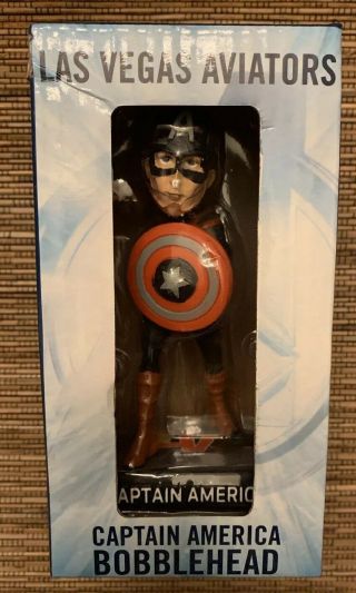 Captain America Bobblehead Las Vegas Aviator’s Promotion