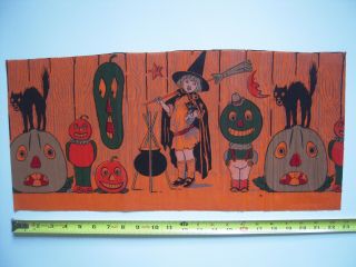 Halloween Antique Crepe Paper