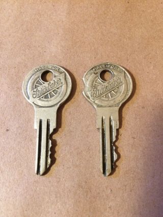 Vintage Studebaker Keys Yale Junior & Miller Keys St933 St906 Old