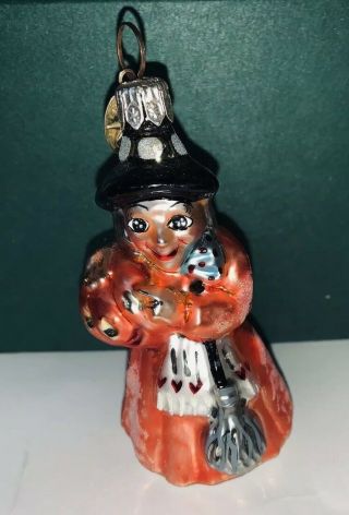 Christopher Radko - Bea Witched Witch - Halloween Ornament - 4”