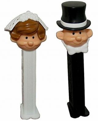 Bride & Groom Pez Set