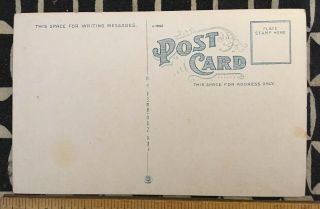 Mosby’s Men Confederate Monument Front Royal Va Linen Color Vintage Postcard 2