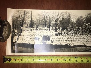 1920 Yard Long Real Photo John Harvey Kellogg Battle Creek Sanitarium Adventist 2