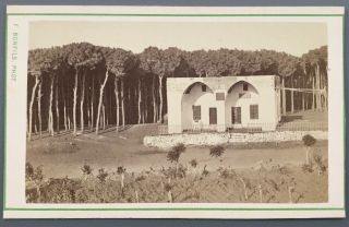 Lebanon F.  Bonfils Beyrouth Carte - De - Visite Cdv Photo Vintage 1869 (2)