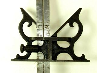 VERY RARE STANDARD TOOL CO COMBINATION SQUARE LARGE SIZE 6 
