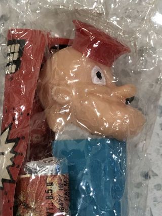 Vintage POPEYE with RED HAT AND PIPE PEZ DISPENSER,  Hong Kong NO FEET In CELLO 4