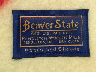 Pendleton Iroquois Beaver State Blanket 64” x 80” With Box 6
