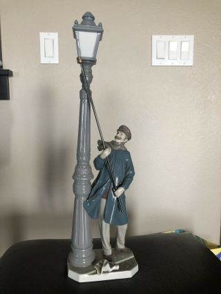 Lladro Lamplighter Figurine,  05205
