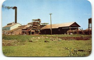 Kahuku Sugar Mill & Plantation - North Shore Oahu Hawaii Postcard