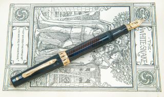 Vintage Wahl Eversharp Doric Fountain Pen 7 Adjustable Nib Ready To Write