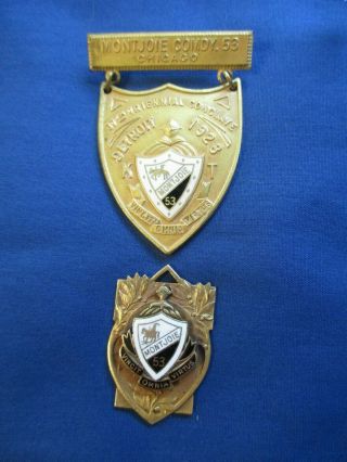 2 Montjoie Comdy.  53 Detroit Medalians Knights Templar