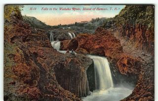 H - 18 Wailuku River Hilo Island Of Hawaii E.  H.  Mitchell Postcard