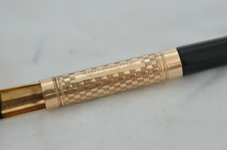 Lovely Rare 313 Mabie Todd & Co York Dip Fountain Pen Huge 14ct Gold 7 Nib 2