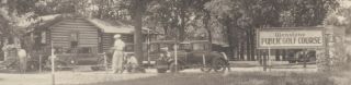 MISSOURI SPRINGFIELD GLENSTONE GOLF CLUB KUCKER REAL PHOTO POSTCARD CIRCA 1935 2