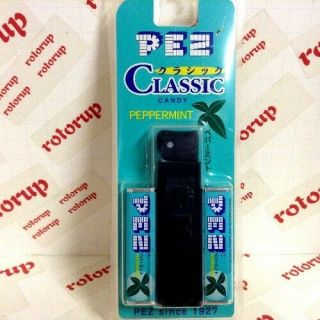 Pez Japanese Classic Regulars.  Black Released 1999 With Candy