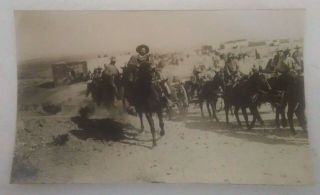 Mexico,  " Press Photograph " Of General " Pancho Villa " Mexican