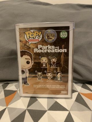 Funko Pop Television Parks and Recreation 533 Andy Dwyer (mouse rat) VERY RARE 5