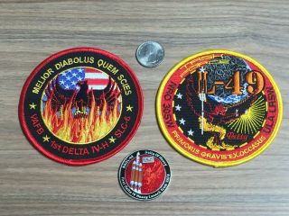 Rare Nrol - 49 Ula Nro Delta Iv Heavy Coin Patch National Reconnaissance