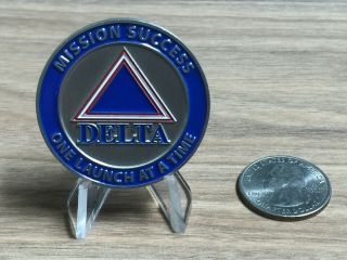RARE NROL - 49 ULA NRO DELTA IV HEAVY COIN PATCH National Reconnaissance 4