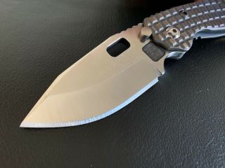 Trouble Blades LIL MOFO Frag Pattern Strider SnG CRU - WEAR Rare Custom Knife 2