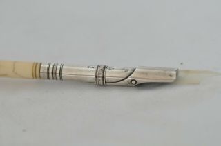 Lovely Rare Vintage Sampson Mordan ' S Mordan ' s ' Bramah Clip Dip Fountain Pen 7